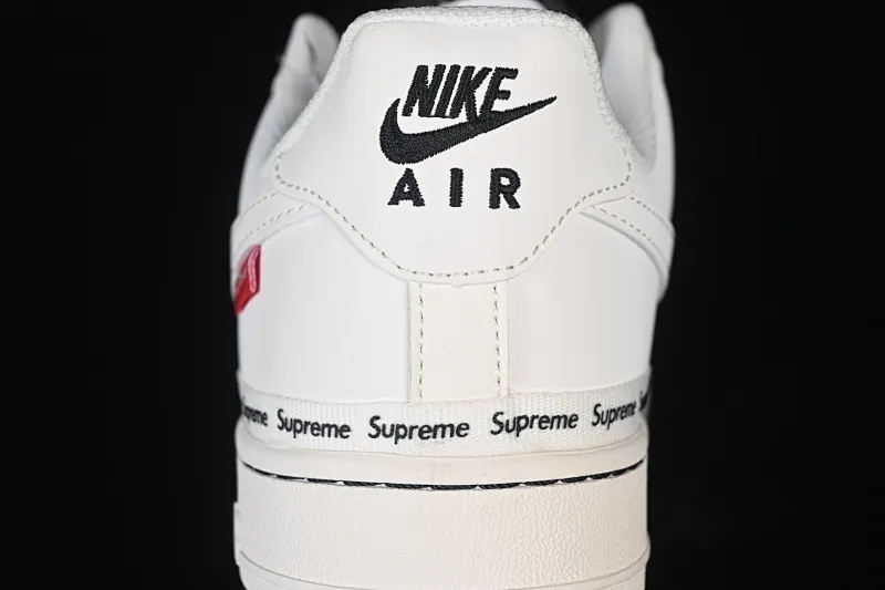 All categories Nk Air Force 1 Air Force series Nk Air Force 1 Low Air Force low-top Nike Air Force 1'07 Low Supreme co-branded beige signature Air Force 1 low-top casual sneakers XX3168-222